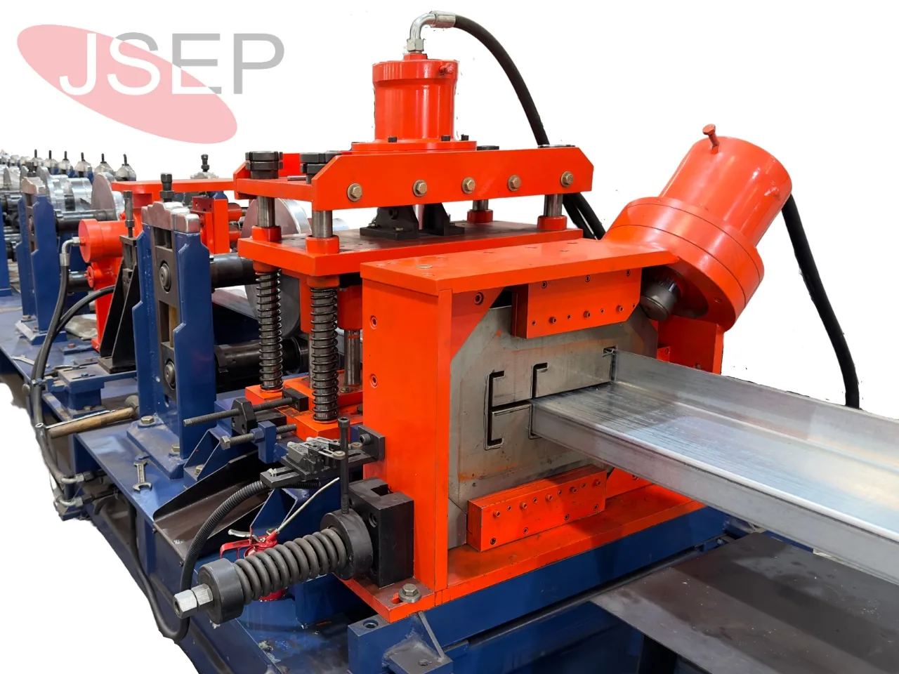 C Z Purlin Machine Fully Automatic C Z Purlin Machine JSEP Manufacturer India PEB Industry