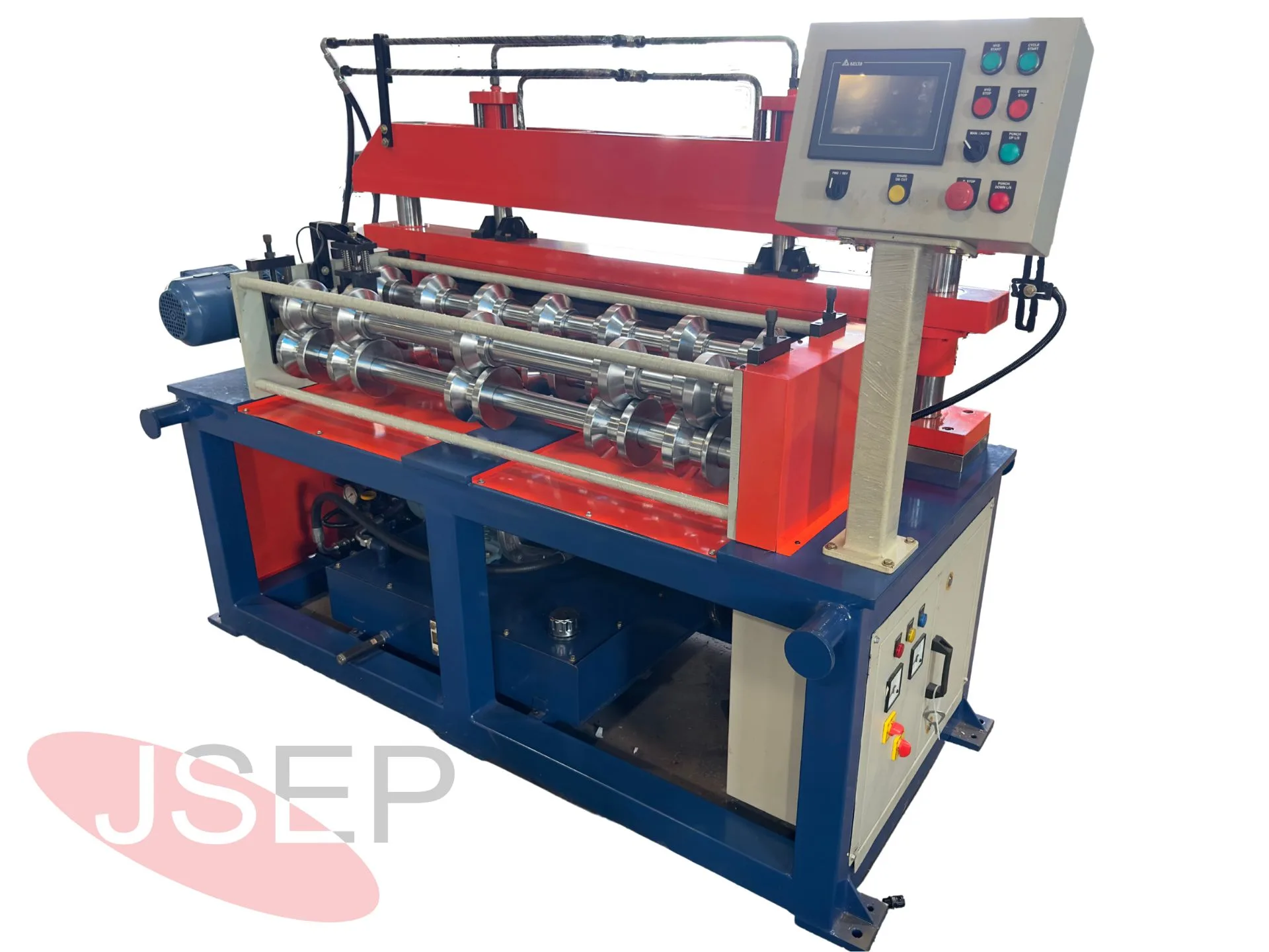 Sheet Crimping Curve Machine JSEP Sheet Crimping Curve Machine Manufacturer Roof Curving India