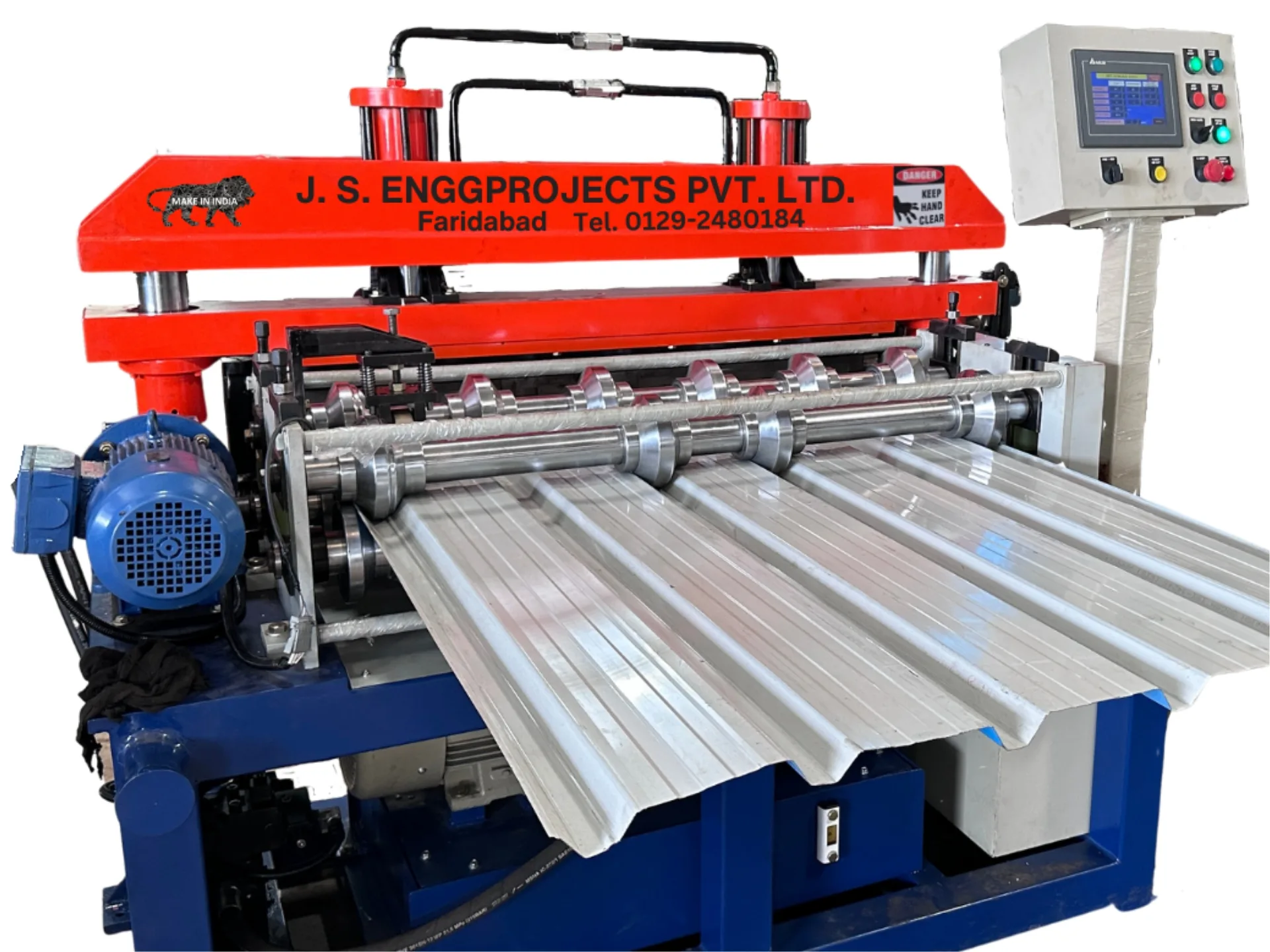 Sheet Crimping Curve Machine Crimping Machine Manufacturer India 2024 Latest Model JSEP Faridabad