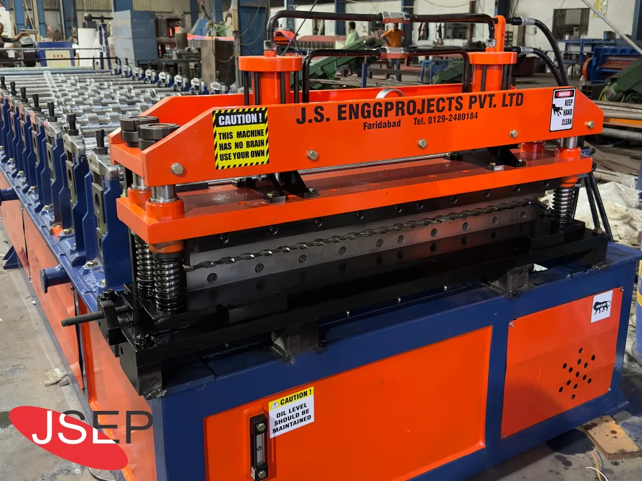Liner Sheet Roll Forming Machine India JSEP Manufacturer Faridabad