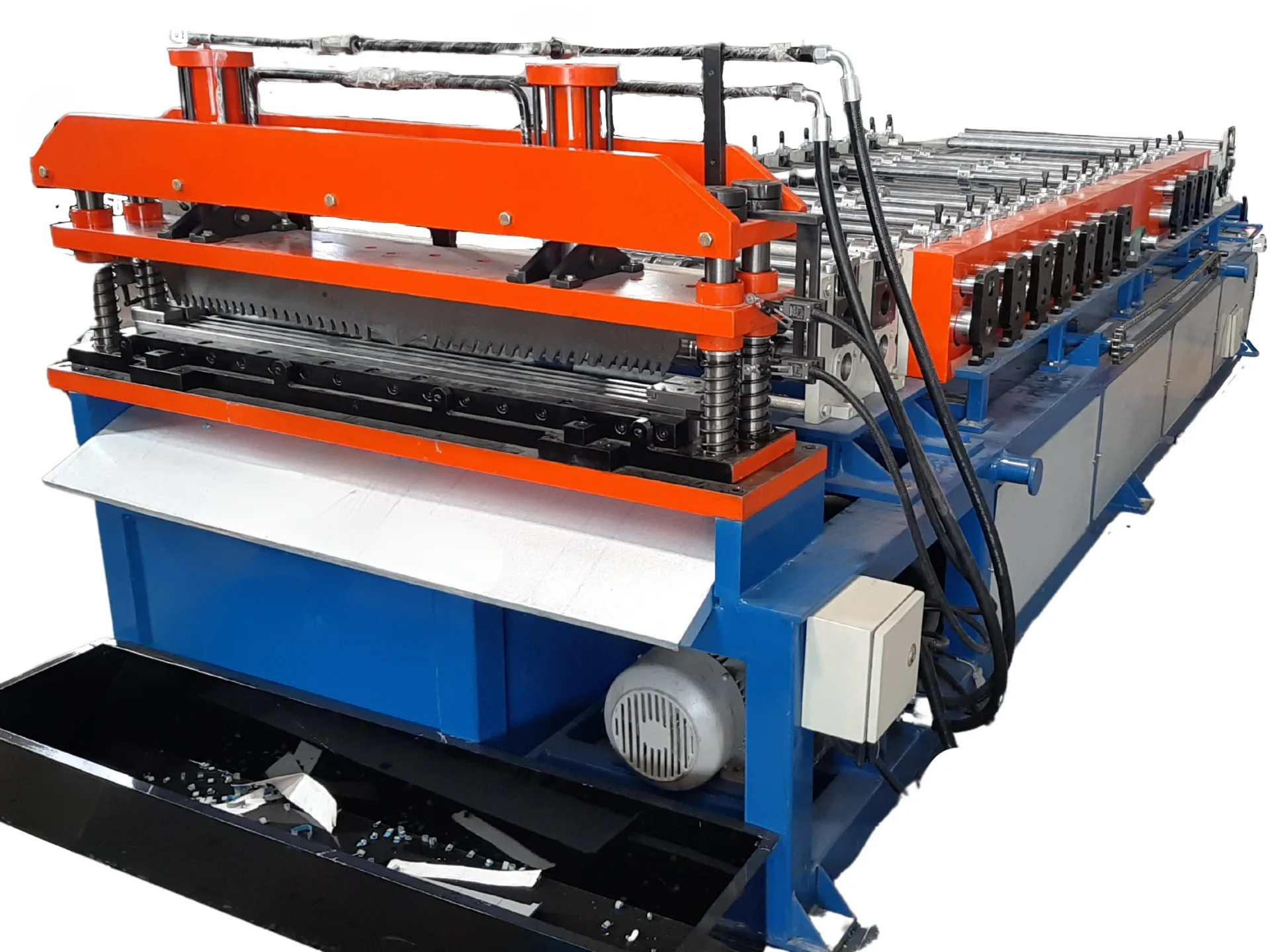 PUF Panel Side bending roll forming machine manufacturer