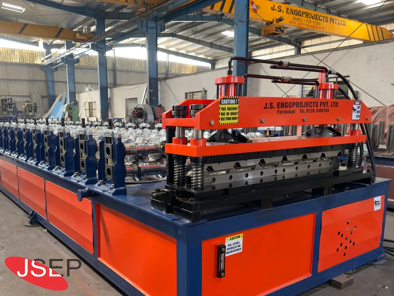 Roofing Sheet Roll Forming Machine | HI-RIB Manufacturer India