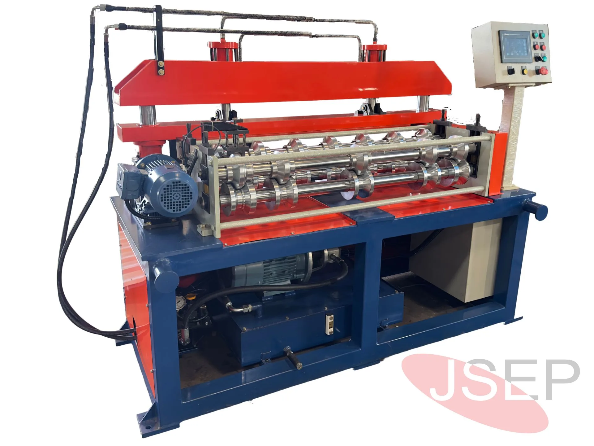 Curve Roof Machine Sheet Crimping Machine Manufacturer JSEP Faridabad Curved Roof Sheets