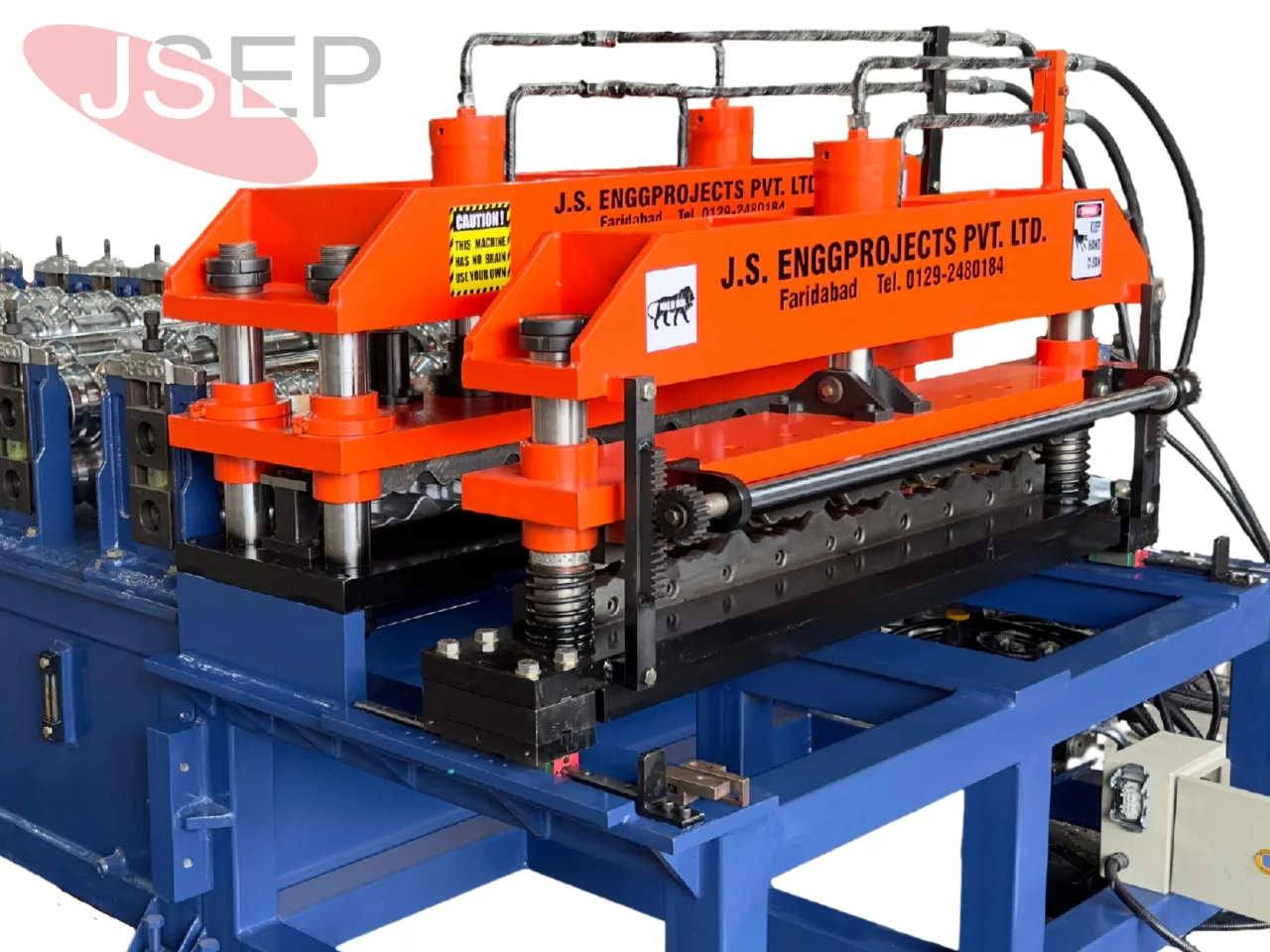JSEP Tile Profile Roll Forming Machine 12-13 MT Heavy Duty Vibration-Free Build