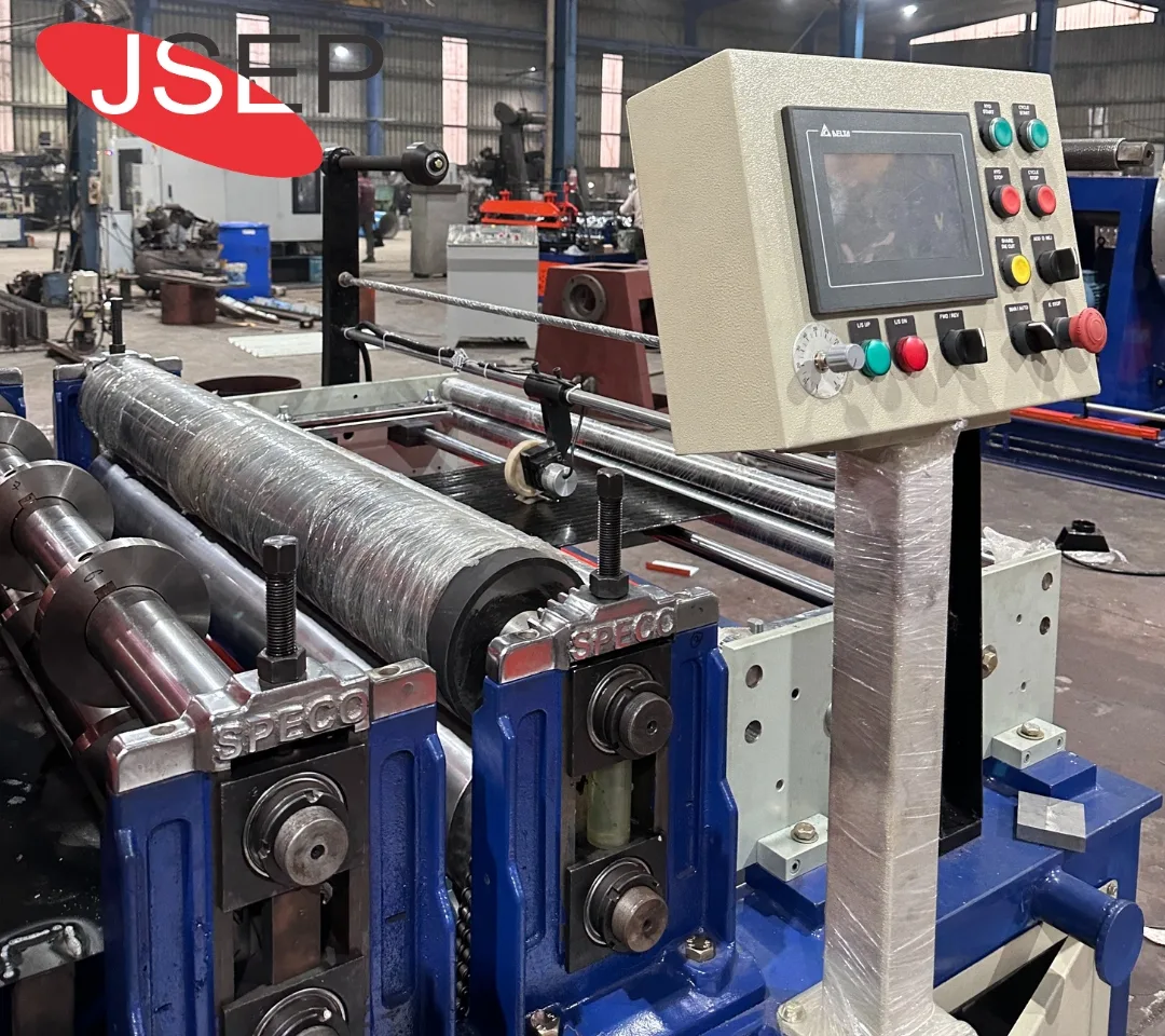 Industrial Coil Slitting Line Steel Service Center JSEP India Manufacturer plc Controlled