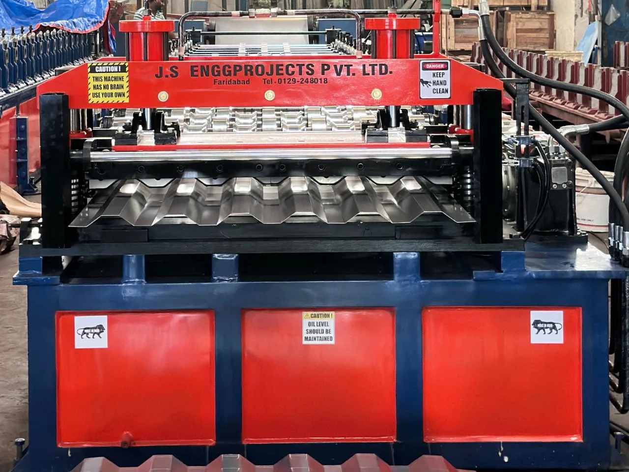 truck panel or container roll forming machine Container or Truck body Roll forming machine manufacturer in delhi ncr